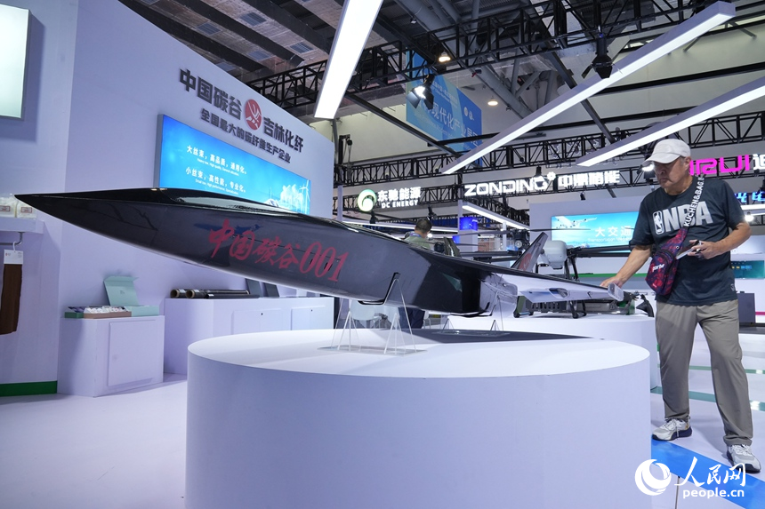 觀眾在第十五屆中國—東北亞博覽會上參觀。人民網記者 李洋攝