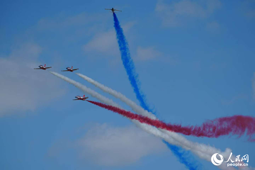 2025空軍航空開放活動和長春航空展完成全要素預演。人民網記者 李洋攝