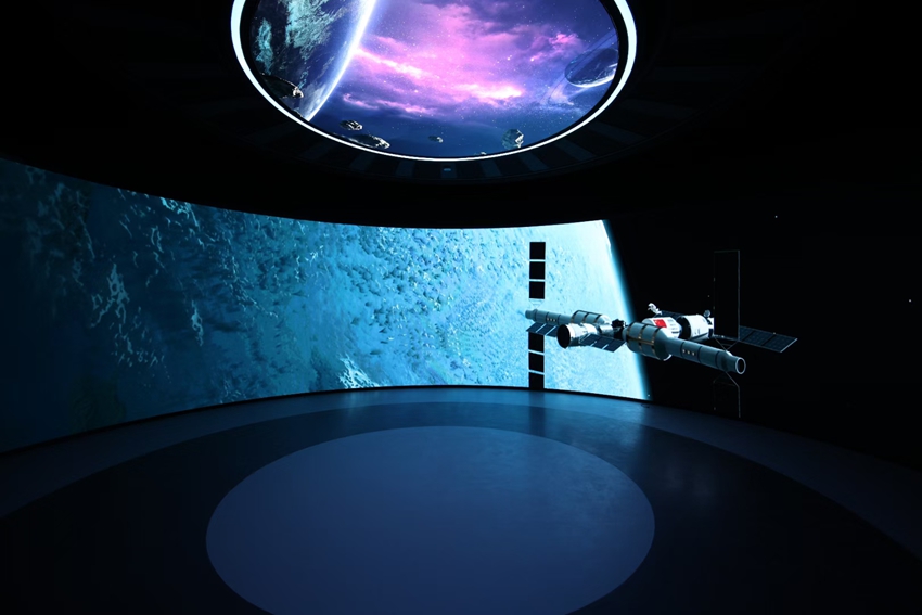 凈月高新區筑夢星辰航天館。