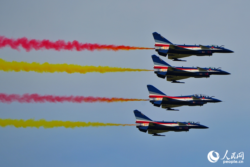 2025年空軍航空開放活動和長春航空展開幕。人民網記者 李洋攝