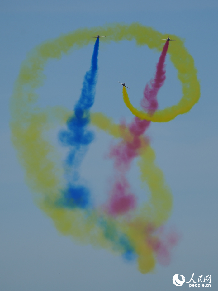 2025年空軍航空開放活動和長春航空展開幕。人民網記者 李洋攝