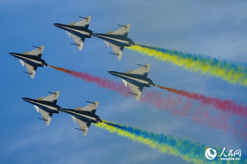 2025年空軍航空開放活動和長春航空展開幕。人民網記者 李洋攝