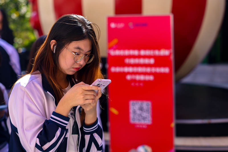 學生現場答題。