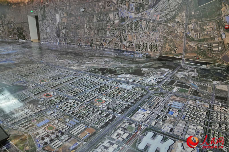 長光衛星公司展示。人民網記者 李洋攝