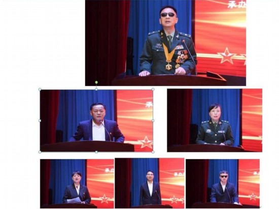 “吉林楷?！蓖蹒鞠冗M事跡報告團作宣講報告。