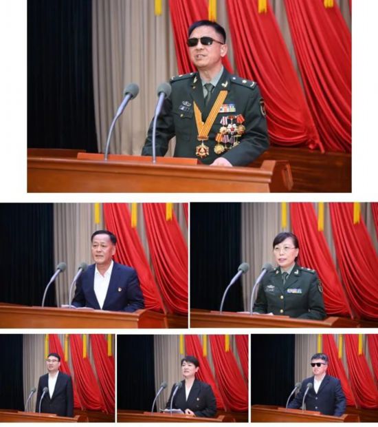 “吉林楷?！蓖蹒鞠冗M事跡報告團作宣講報告。